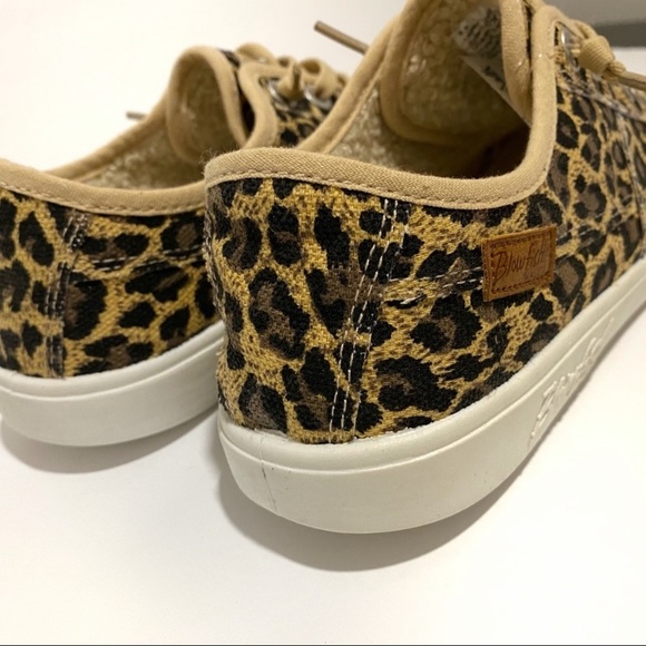 Blowfish Vesper Canvas Kitty Kat Leopard Sneakers - Picture 6 of 14